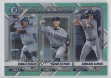 2021 Bowman Talent Pipeline Aqua Refractor /125 Trevor Stephan Oswald Peraza uk2