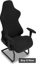 Ergonomic Office Chair Cover Computer Chair with Adjustable Lumbar Support