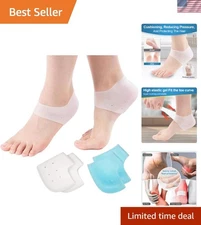 Ultimate Comfort Silicone Heel Covers - Moisturizing Relief for Daily Activities