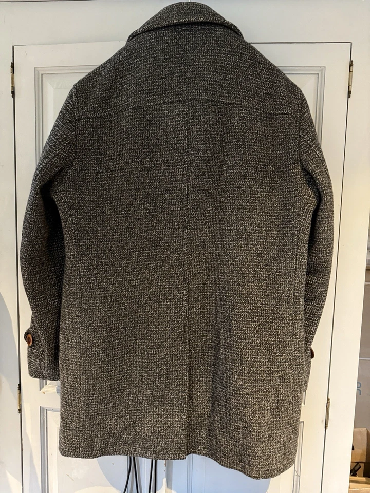Oliver Spencer Wool Coat Excellent Condition - Image 3 of 4