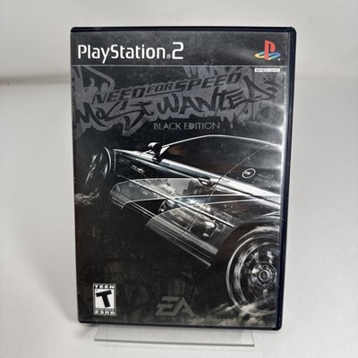 Need for Speed: Most Wanted Black Edition Sony PlayStation 2 PS2 - Scratches