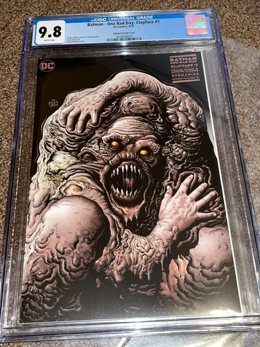 Batman One Bad Day Clayface 1, Brian Bolland 1:100 Variant Cover CGC Graded 9.8