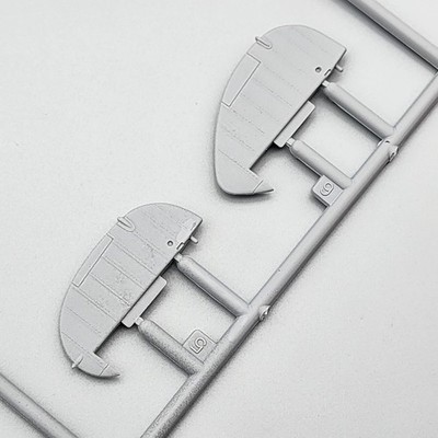 Hasegawa 1/48 Spitfire Mk.IXc Parts Kit Bash Primed Tail Fin Rudder