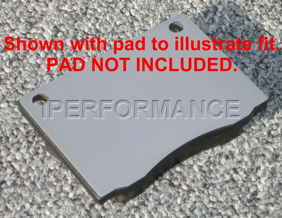 Juego de pastillas de freno de titanio para Ferrari 330 GT GTC GTS 67-68; delantero Foto 2 de 3