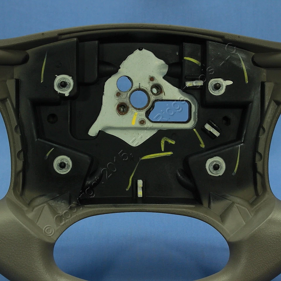 Volante de vinilo beige GM OEM #12537666 para Oldsmobile 88 Royale 1994-1995 Foto 3 de 4