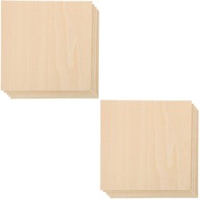 2 Pack Blank Wood Slices for Crafting Model Building Supplies Planks Material