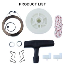 Chain Saw Starter Grip Rope Pulley Spring Set For STIHL MS180 Replacement Kit