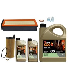 7L TRIPLE QX OIL & OIL AIR SERVICE KIT PACK FOR BMW X5 3.0 MSPORT F15 12-18