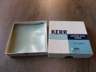 VINTAGE KERR CASTING WAX SHEETS  DENTISTRY DENTIST BOX