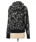 Athleta Tugga Sherpa Jacquard Hoodie Sweatshirt Black Gray White Size Small — photo 2
