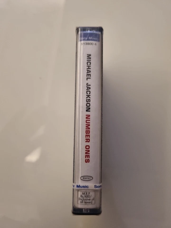 Michael Jackson - Number Ones INDIA MADE SEALED CASSETTE SUPER RARE OG - Image 3 of 4