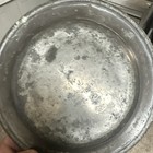 Vintage Silver Metal Bowl with Patina, Decorative Metal Serving Bowl — photo 2