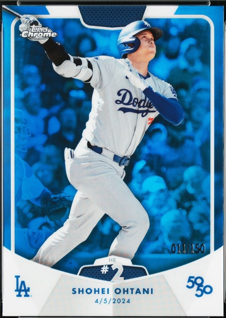 2024 Topps 50/50: Shohei Ohtani - Shohei Ohtani #3 for sale | eBay