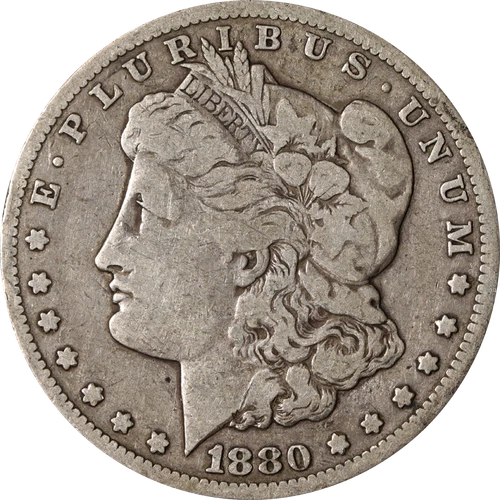 1880-CC Morgan Silver Dollar - Choice