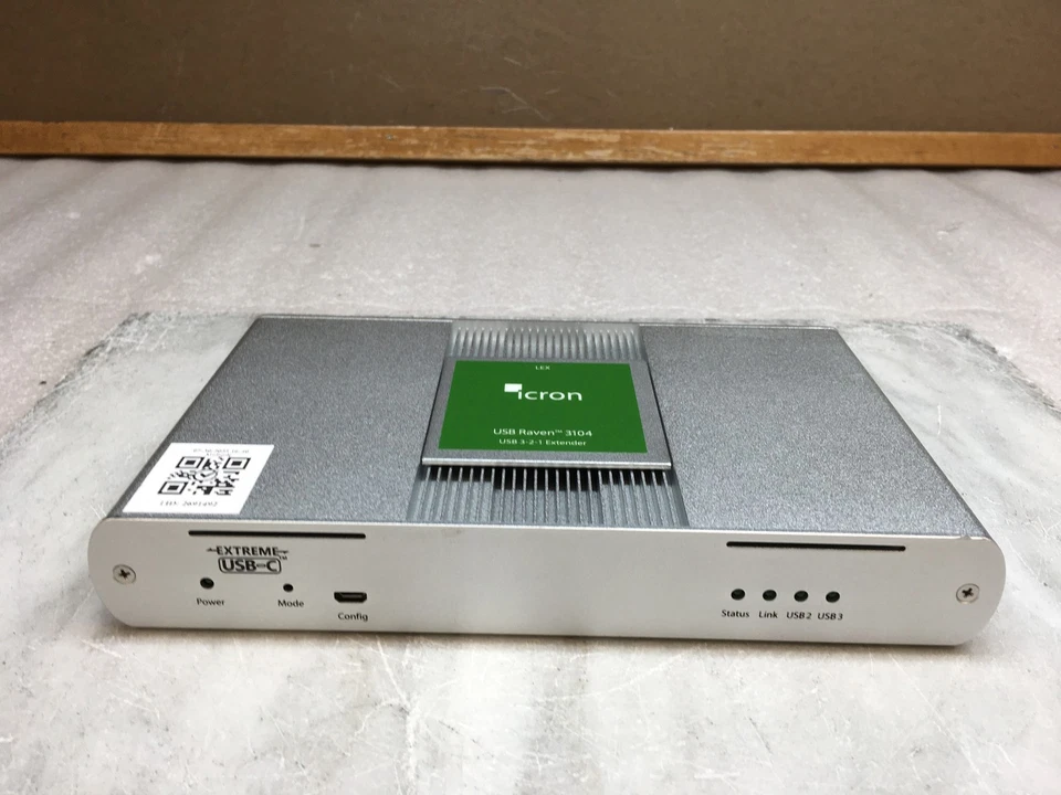 Icron LEX USB Raven 3104 Four-Port USB 3-2-1 Point-to-Point Extender No Adapter - Image 4 of 4