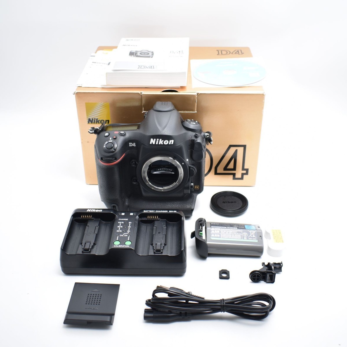 Nikon D4 DSLR Camera Body, 43,188 Shots, Used, No Lens Japan | eBay