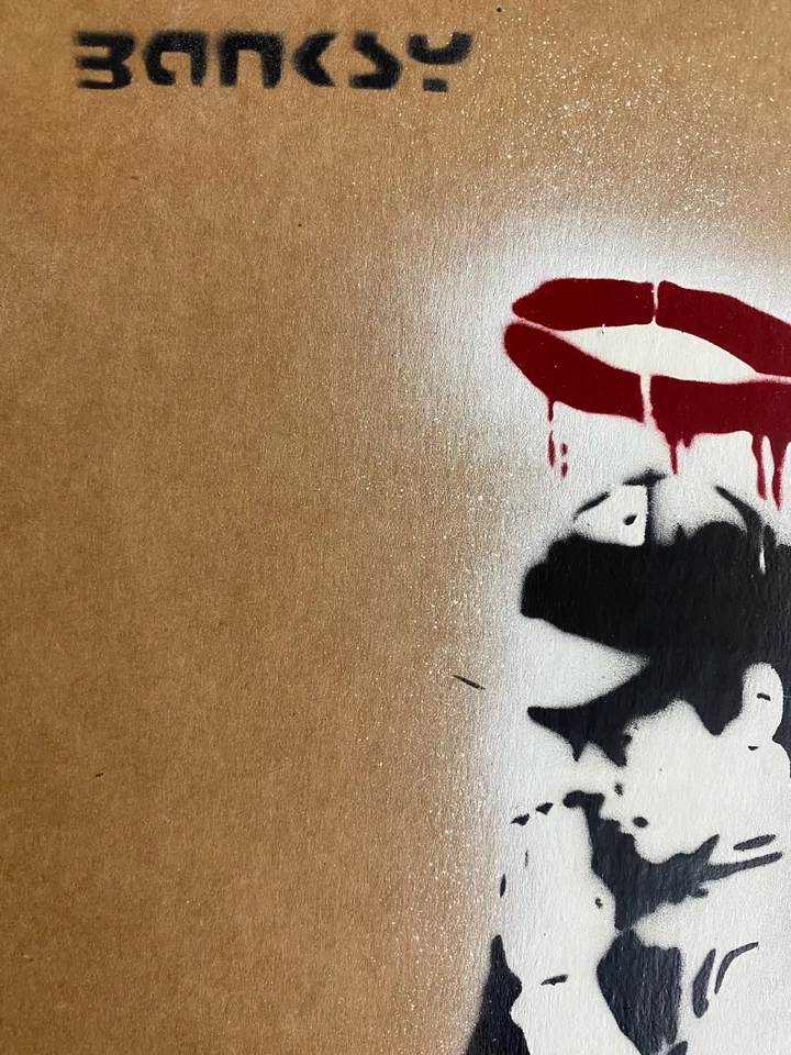 Banksy Original Dismaland  Painting 2015 with  paperwork - Image 4 of 4