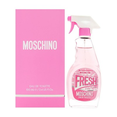 Pink Fresh Couture by Moschino for Women 3.4 oz EDT Spray Brand New