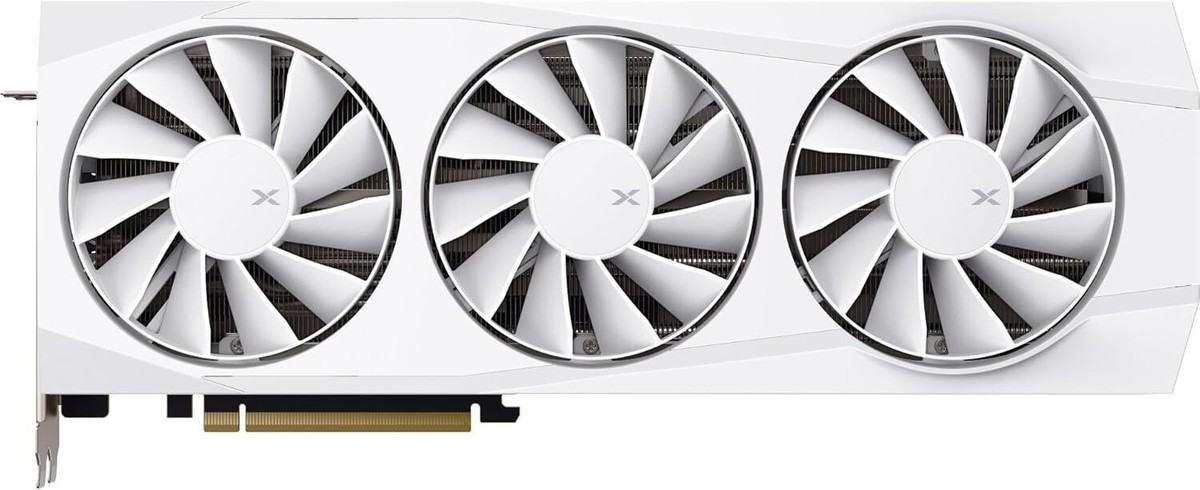 【動作確認済み】XFX QuicksilverAMDRadeonRX9070XT XFX Quicksilver AMD Radeon RX 9070XT White Video Card & ARGB GPU