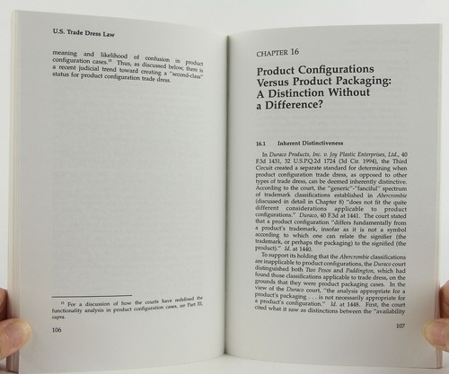 U.S. Trade Dress Law: Exploring the Boundaries Int'l Trademark Assn 1997 - Imagen 5 de 7