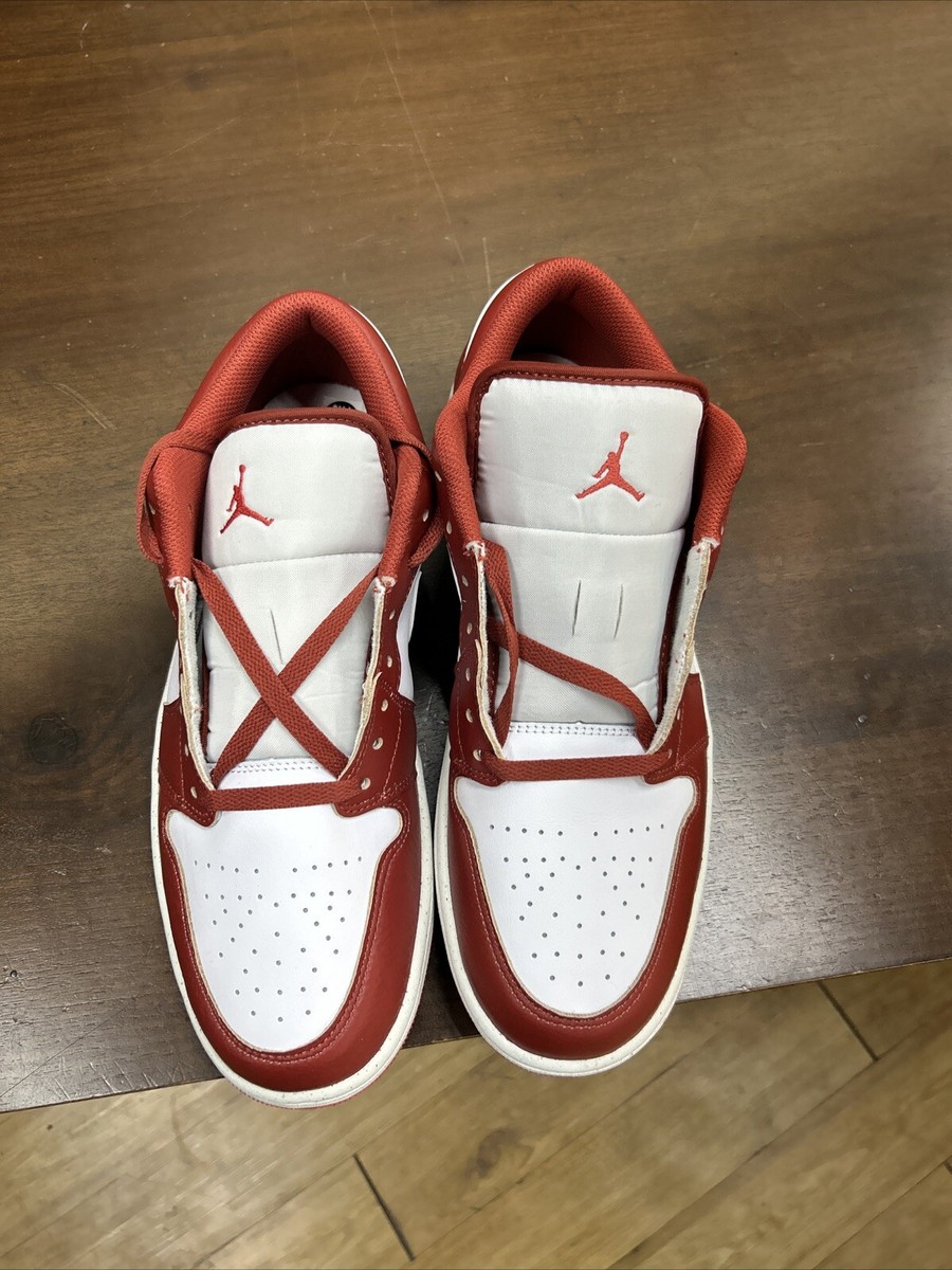 Nike Air Jordan 1 Low SE 'Dune Red White' FJ3459-160 Men's Size