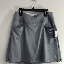 Womens Adidas ADVS20W012 Navy Heather Ult Knit Skort Size Small