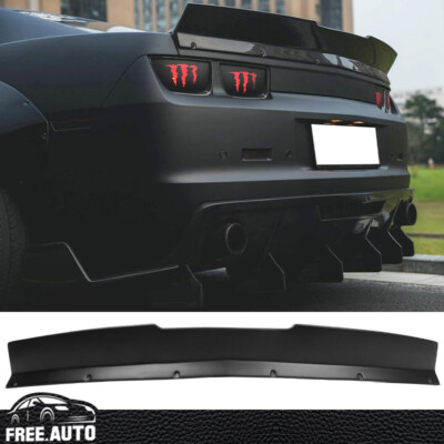 #ad Fits 10 13 Chevrolet Camaro Trunk Spoiler Ikon Style Duckbill Type Unpainted PP $109.99