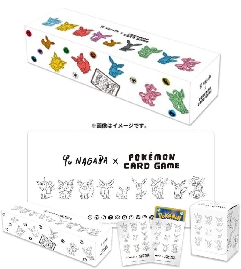 NEW Pokemon YU NAGABA x Pokemon Card Game Eevee Special BOX NEW Pokemon YU NAGABA x Pokemon Card Game Eevee Special BOX