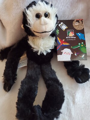  Monkey Stuffie- Soft and Snuggly Collectable- Clasping Hands And Feet