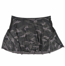 Athleta Women's Match Point Printed Skort in Supersonic Small Black Camo Skirt