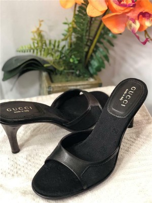 gucci monogram slides