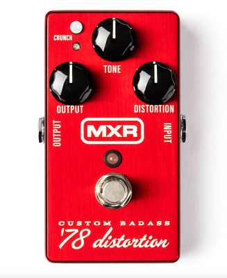 MXR M78 Custom Badass '78 Distortion Guitar Effects Pedal.  New!