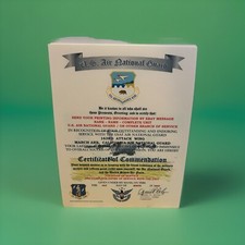 AIR NATIONAL GUARD - CALIFORNIA / 163RD ATTACK WING~CERTIFICATE OF COMMENDATION