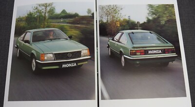 OPEL MONZA 2.8 3.0 COUPE Youngtimer Classic Car Prospekt Brochure 1978 J