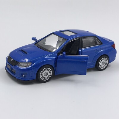 RMZ City Blue 2011 Subaru Impreza WRX STI Sedan Diecast Toy Car