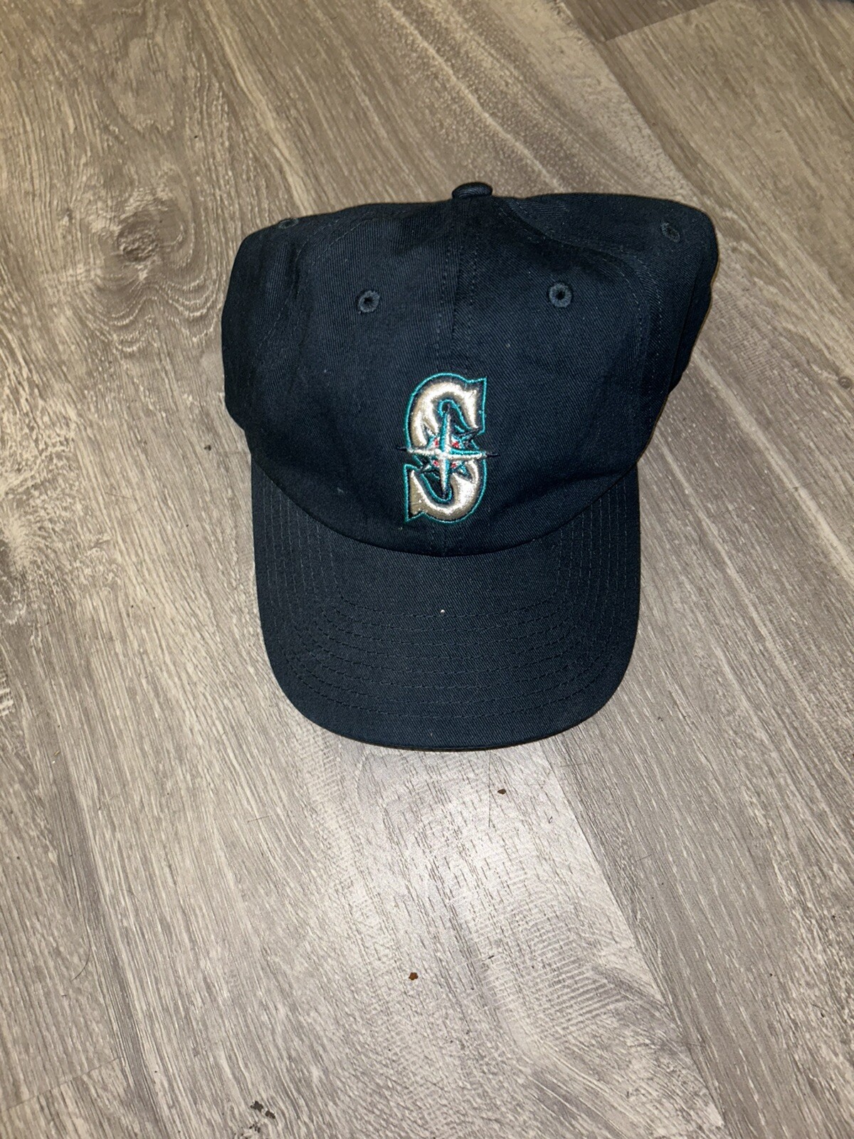 SEATTLE MARINERS Team Blue MLB BASEBALL HAT Fan Game Gear Gym Cap NEW! One Size