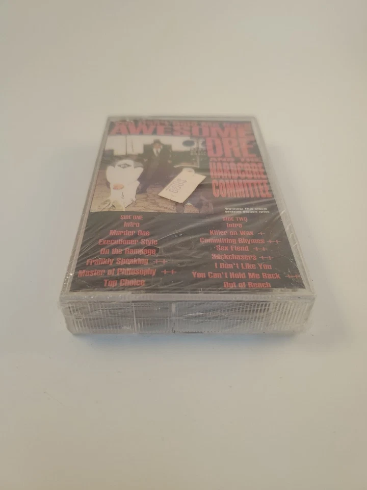 AWESOME DRE' AND THE HARDCORE COMMITTEE CASSETTE TAPE YOU CAN'T HOLD ME SEALED N - Image 2 of 4