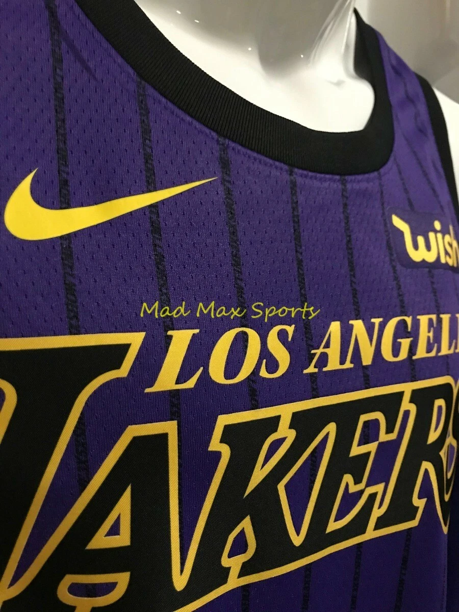 Brandon Ingram - Los Angeles Lakers - Game-Worn City Edition Jersey -  2018-19 Season