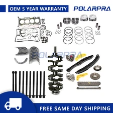 Engine Rebuild Overhaul Crankshafts Timing Kit For Kia Sorento Optima G4KJ 2.4L