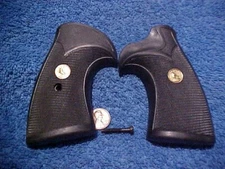 Pachmayr Presentation Grips Colt gold logo LAWMAN MKIII Round J 2" Barrel DzCf