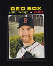 2020 Topps Heritage Collin Mchugh #510 Boston Red Sox