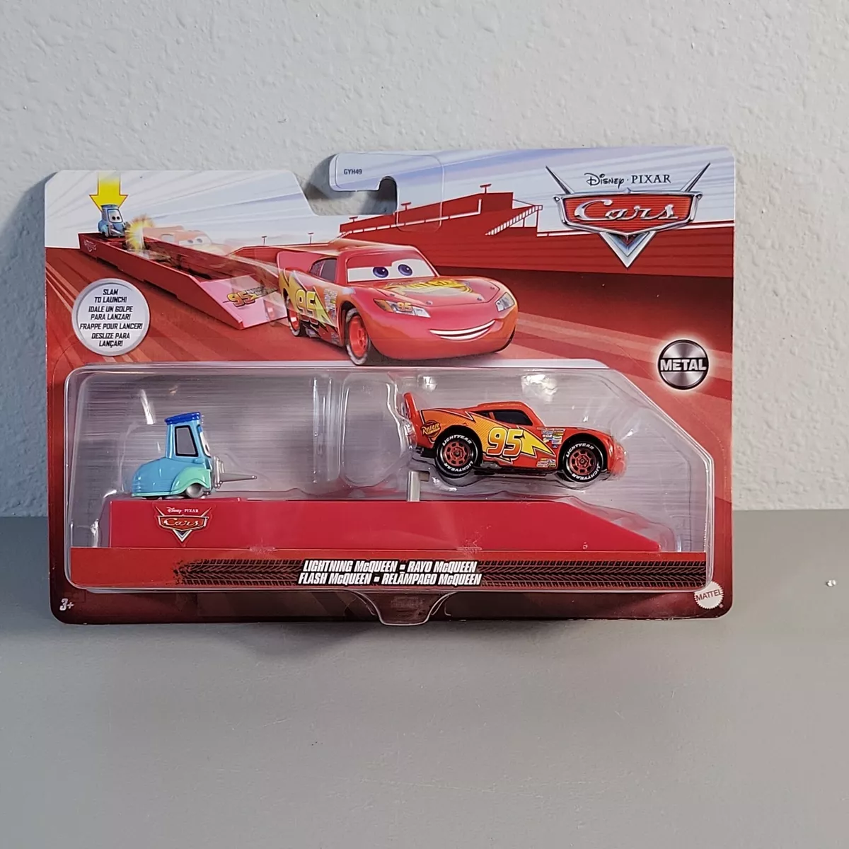 Disney Pixar's Cars Lightning McQueen Die-Cast Launcher and Car by