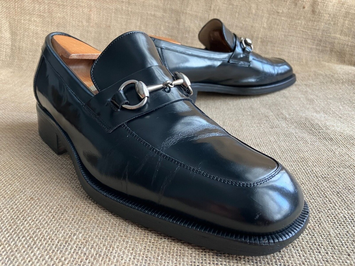 Men\'s Black Leather Loafers size USA 8.5 Men Black Penny Loafer | Handsewn Company main image 3