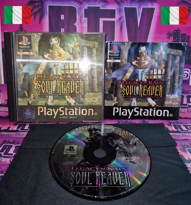   LEGACY OF KAIN SOUL REAVER PAL ITA SONY PS1 CIB 100% TOP SLES-02027  