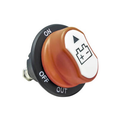 Interruttore isolatore batteria 500 A con piastra di blocco per auto