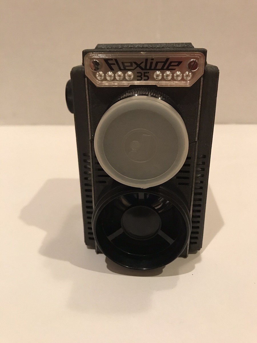 Flexlide 35 プロジェクターLUCKY Fujimoto 本体　レトロ Vtg Fujimoto Photo Lucky Flexlide 35 Slide Projector -Japan (D2