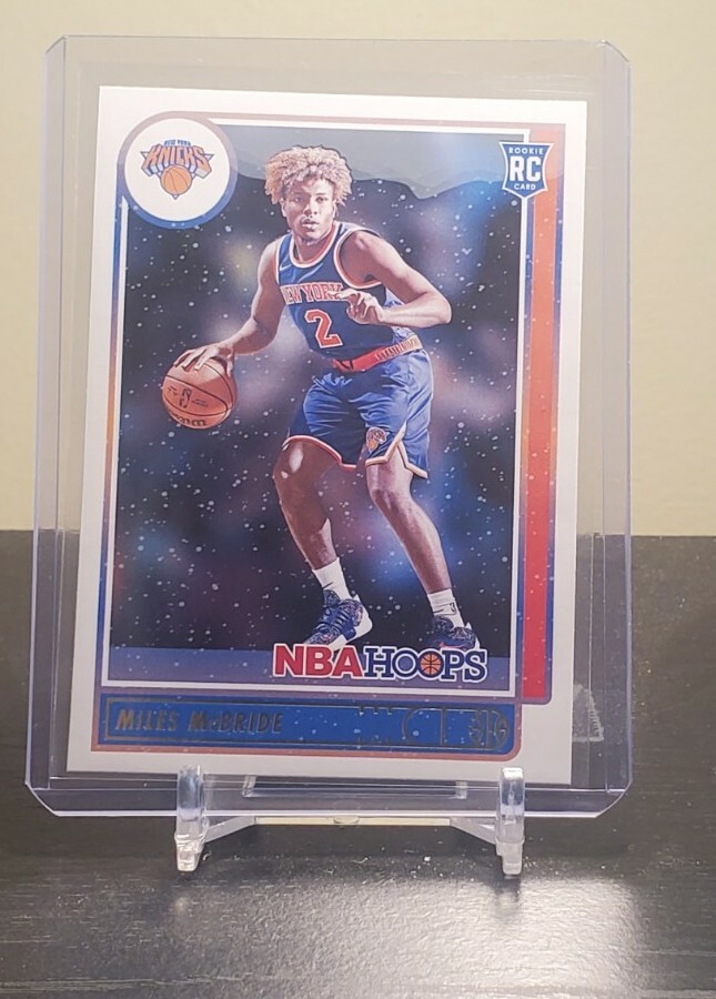 2021-22 NBA Hoops Winter Holiday - MILES MCBRIDE -Knicks RC #232