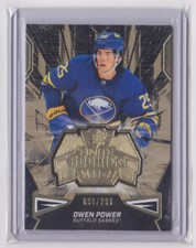 2022-23 UD SPX FINITE ROOKIES GOLD PARALLEL /299 OWEN POWER #F-50 BUFFALO SABERS