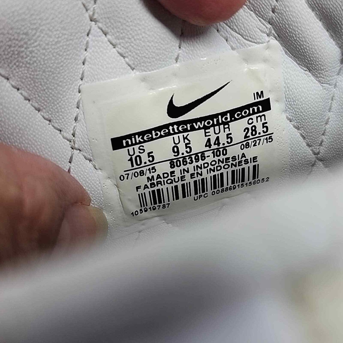 NIKE LeBron XIII NSW Low Rubber City White 806396-100 Men\'s Size 10.5 NIKE LeBron XIII NSW Low Rubber City White 806396-100 Men main image 3