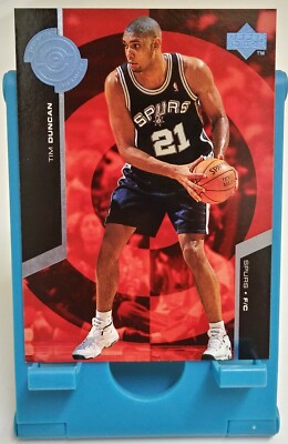 1998-99 Upper Deck Tim Duncan Basketball Super Powers Insert Card #S24
